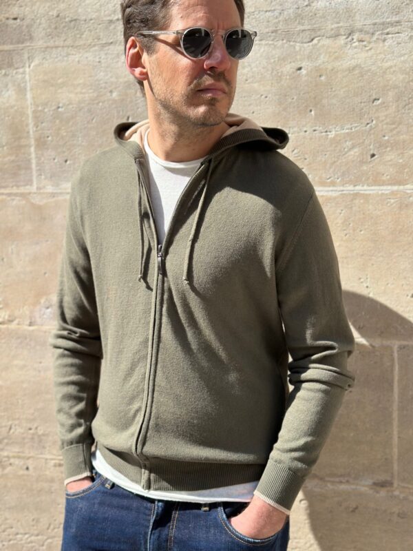 Gilet Robin Kaki – Image 2